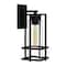 Quoizel Damien 1-Light Earth Black Outdoor Wall Lantern DMN8406EK - alternate 2